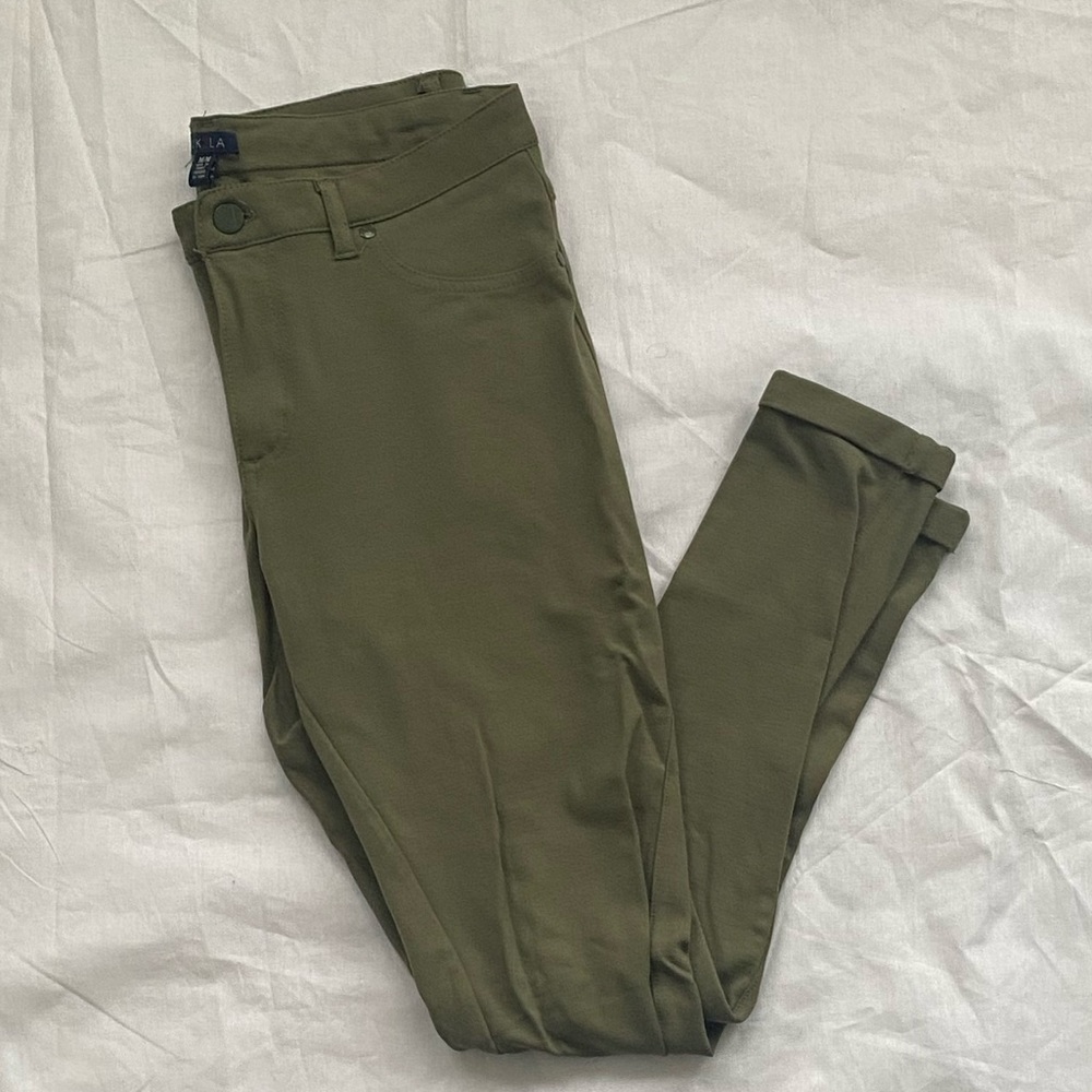 UK2LA Army Green Jeggings